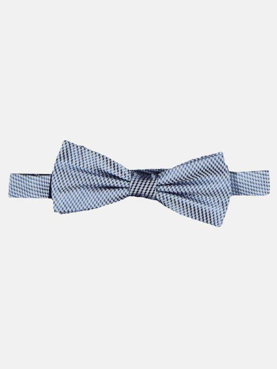 emilio adani Herren Fliege mit hochmodischer Minimalmusterung Blau 29415
