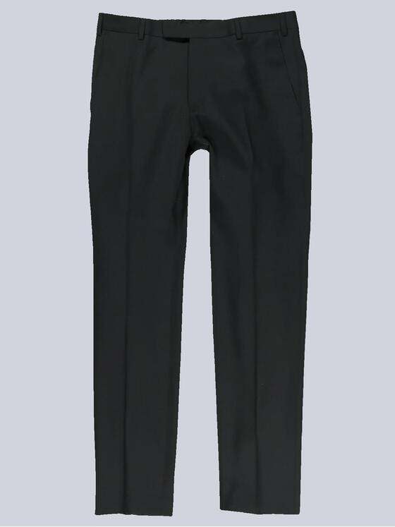 emilio adani Herren Anzughose slim fit Schwarz 34916