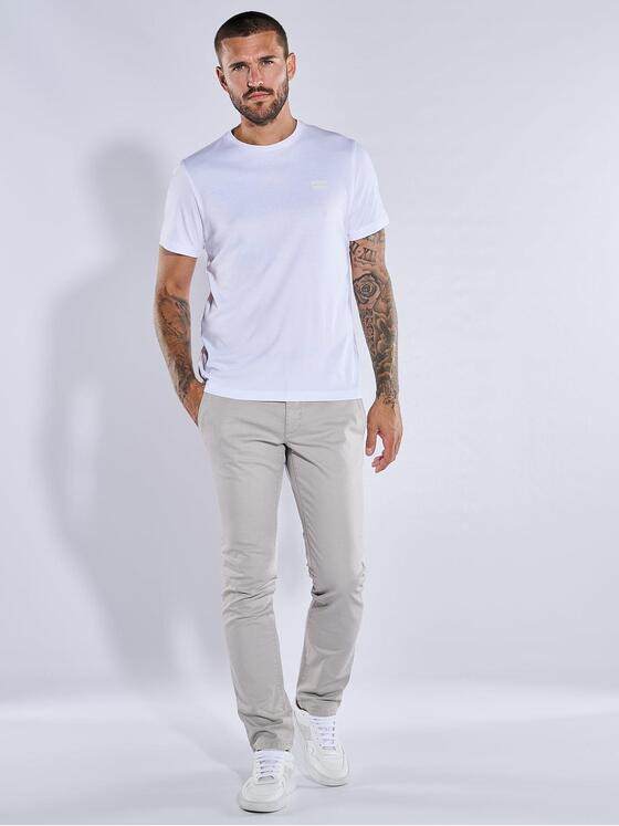 emilio adani Herren Chino slim fit Grau 37552