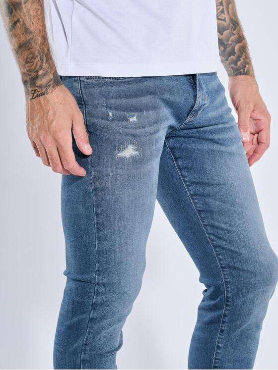 emilio adani Herren Jeans Blau 39455