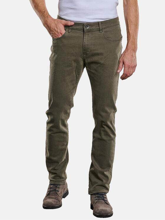 engbers Herren Super-Stretch-Jeans Slim Fit Hellbraun 33724