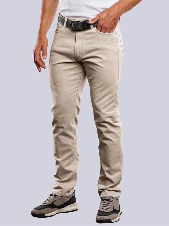 engbers Herren 5-Pocket-Hose regular Sand 33730