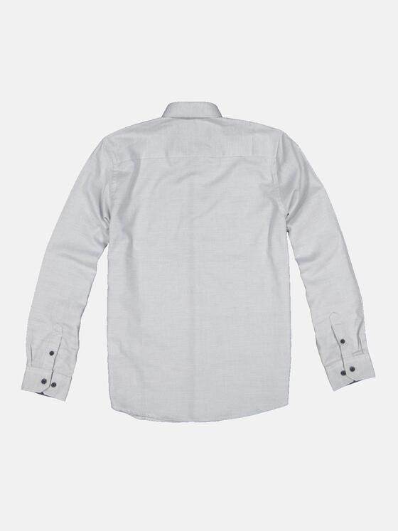 emilio adani Herren Hemd uni Saphirblau 33787