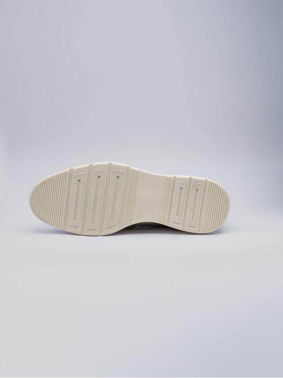 ENGBERS GERMANY Herren Loafer aus Veloursleder Creme 38543