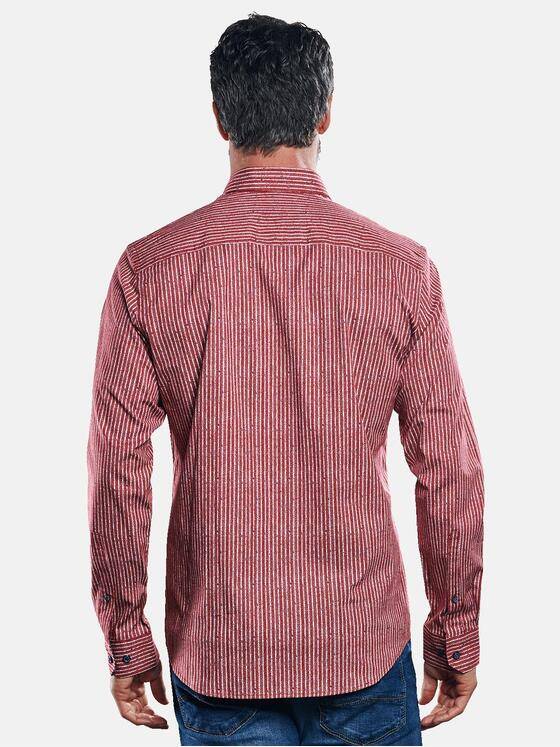 engbers Herren Hemd mit Comfort-Stretch-Anteil Bordeaux 30960