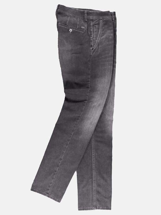 engbers Herren Elastische Jeans im Chino Style mit sportiven Steppnähten Kieselgrau 29802