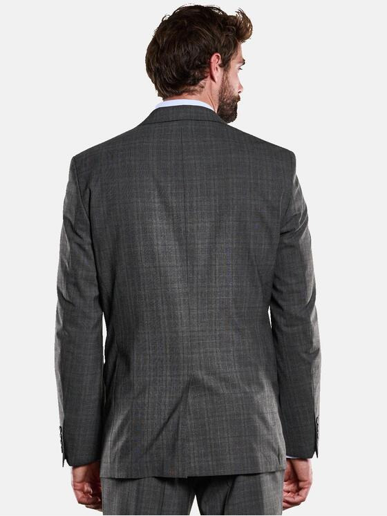 engbers Herren Anzug-Sakko kariert Granitgrau 33615