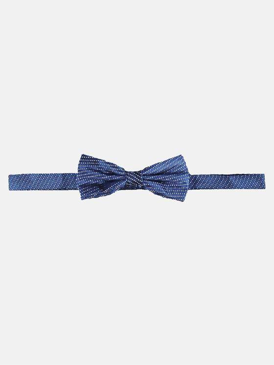 emilio adani Herren Fliege gemustert Blau 31412