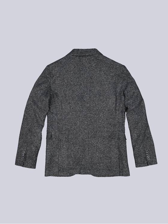 ENGBERS GERMANY Herren Sakko mit Wollanteil Grau 33599