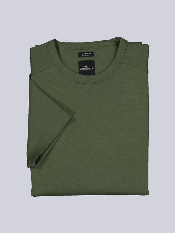 engbers Herren Basic-Shirt "My Favorite" organic Khaki 36600
