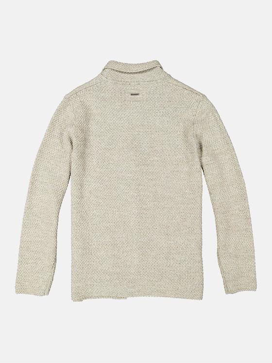engbers Herren Strick-Sakko slim fit Grau 34841