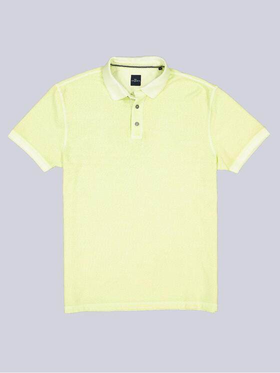 engbers Herren Polo-Shirt strukturiert Gelb 38452