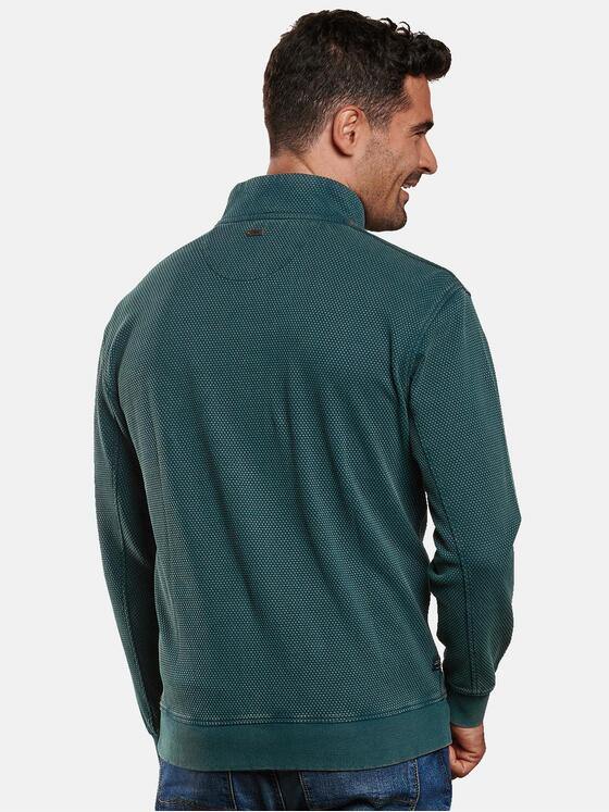 engbers Herren Sweatshirt mit Stehbund Petrol 32399