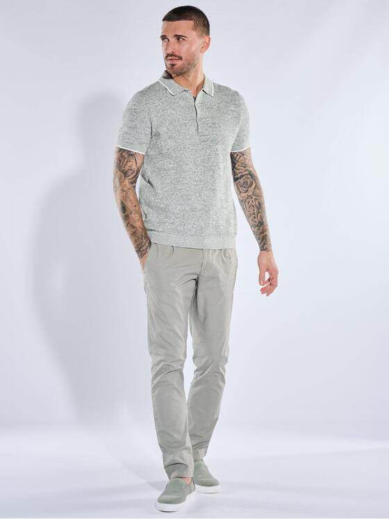 emilio adani Herren Pullover halbarm Dunkelgruen 40409