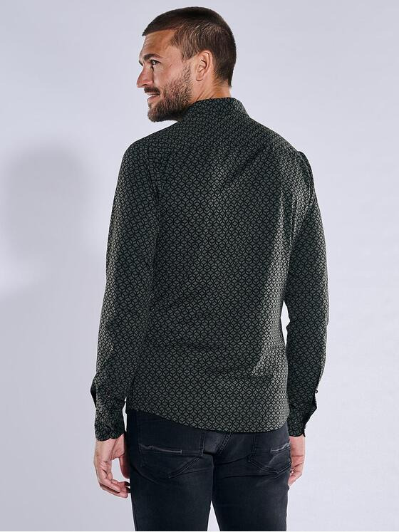 emilio adani Herren Funktionshemd Grün 37223
