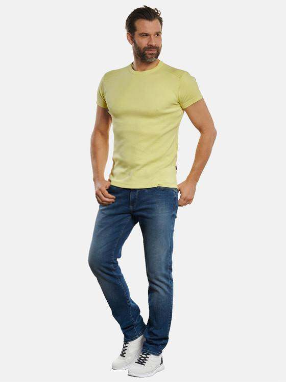 engbers Herren T-Shirt "My Favorite" Hellgelb 32685