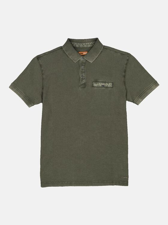 emilio adani Herren Poloshirt Grün 34553