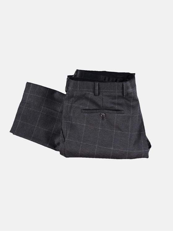 emilio adani Herren Anzughose slim fit Grau 30127