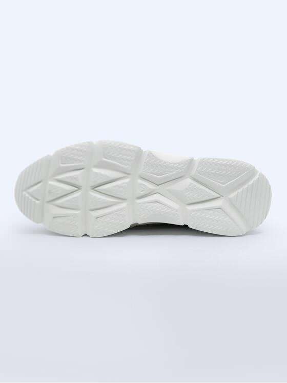 emilio adani Herren Active-Sneaker mit atmungsaktivem Mesh Reinweiss 40230