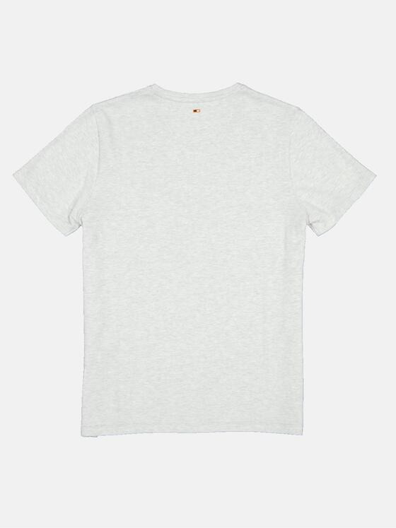 emilio adani Herren T-Shirt strukturiert Grau 32703