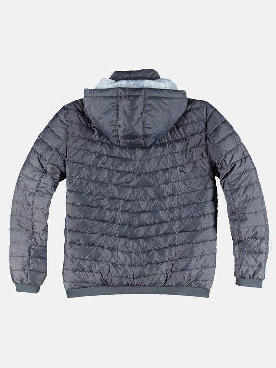 engbers Herren Steppjacke mit abnehmbarer Kapuze Grau 31854