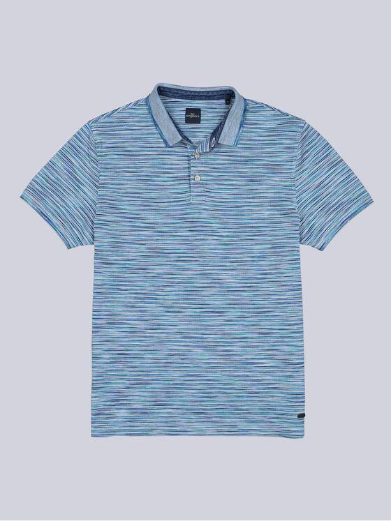 engbers Herren Polo-Shirt meliert Hellblau 38924