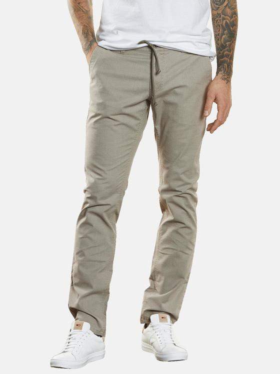 emilio adani Herren Chino mit Tunnelzug Beige 34403