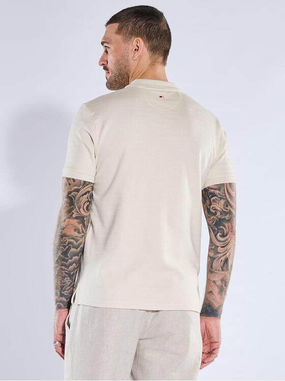 emilio adani Herren Poloshirt Beige 40520