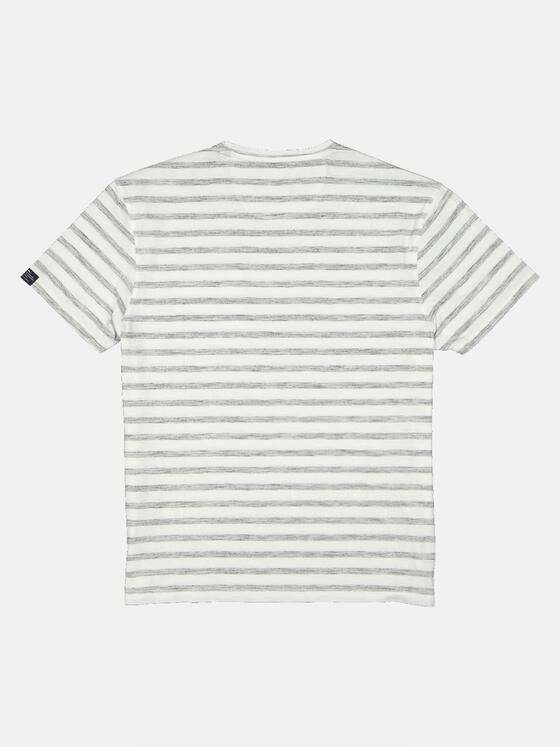 engbers Herren T-Shirt gestreift Beige 34538