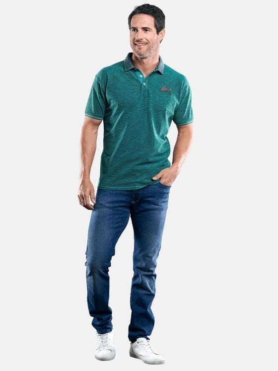 engbers Herren Poloshirt Petrolblau 29210
