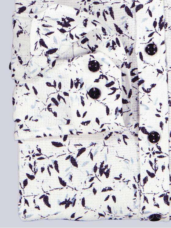 emilio adani Herren Hemd langarm Grau 40058