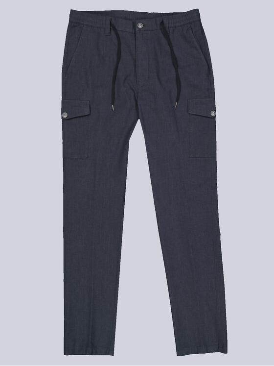 engbers Herren Cargo Hose mit Tunnelzug Blau 34326