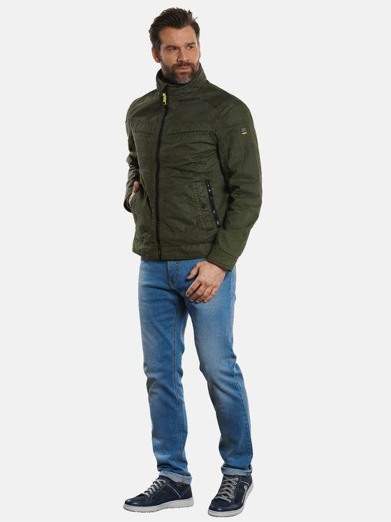 engbers Herren Jacke aus Baumwolle Grün 32582