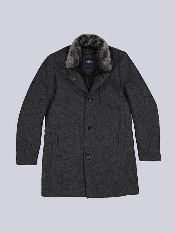 engbers Herren Mantel Grau 35486