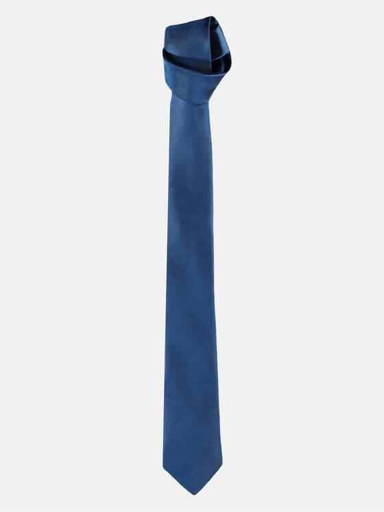 engbers Herren Krawatte uni Blau 35968
