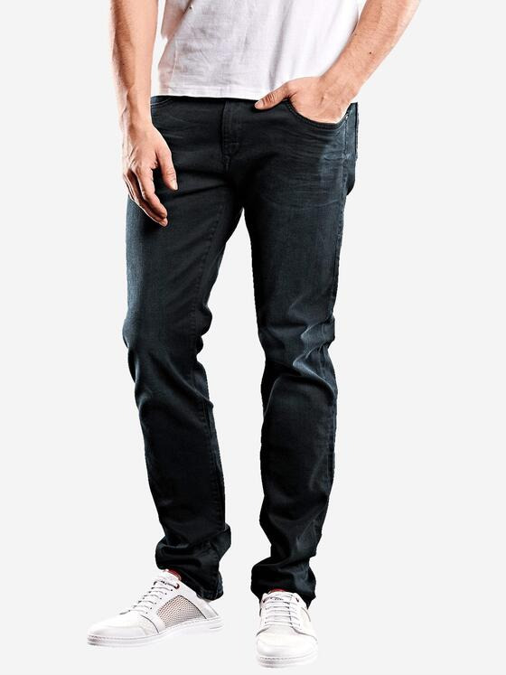 emilio adani Herren Super-Stretch-Jeans slim fit Blau 37318