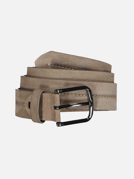 engbers Herren Ledergürtel Basic Beige 35744