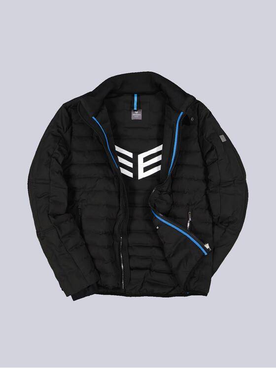 ENGBERS GERMANY Herren Steppjacke Schwarz 33532