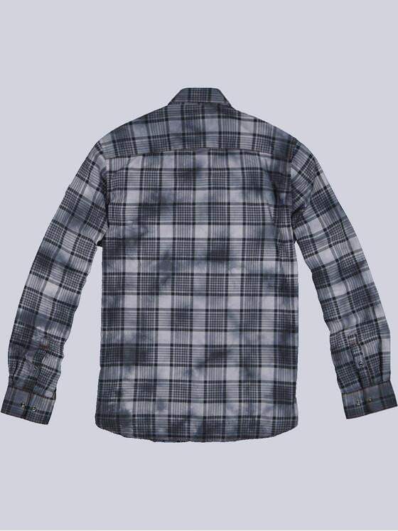 engbers Herren Langarm-Hemd mit gemustert Anthrazit 33461