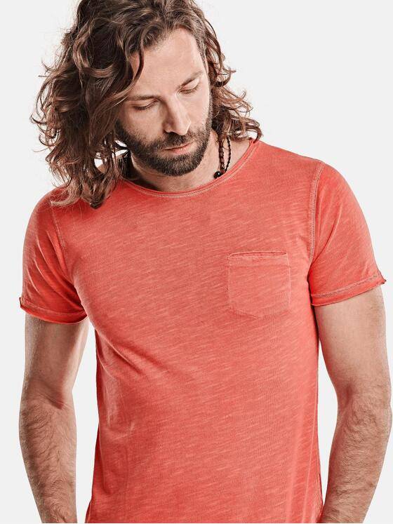 emilio adani Herren modisches T-Shirt Rot 27264