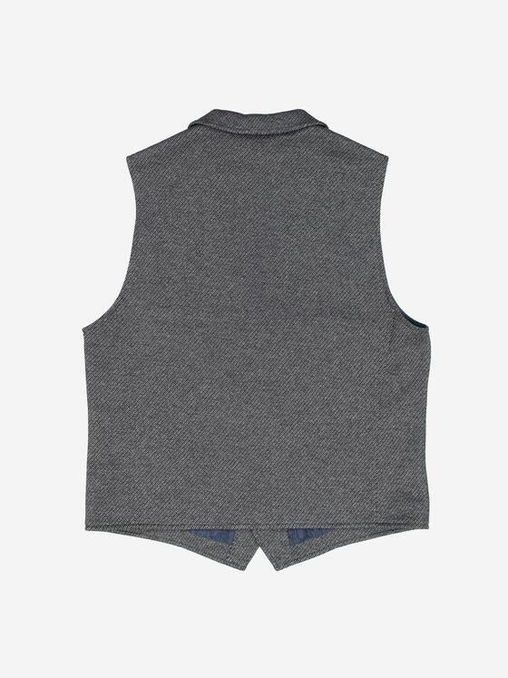 emilio adani Herren Sakko-Weste slim fit Grau 37170
