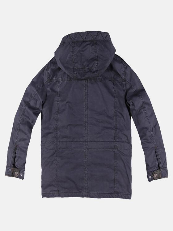 engbers Herren Baumwoll-Parka Saphirblau 30201