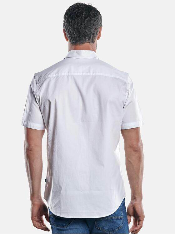 engbers Herren Hemd uni Reinweiss 30034