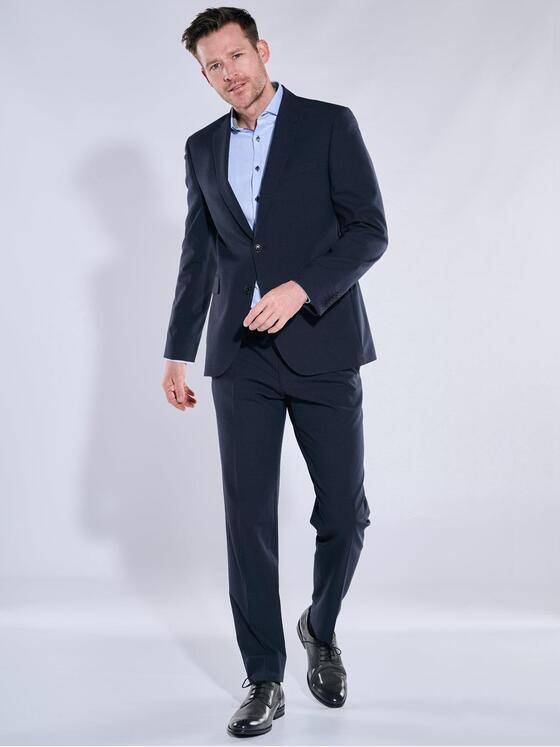 engbers Herren Anzug-Sakko slim fit Saphirblau 38127