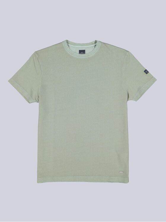 engbers Herren T-Shirt strukturiert Khaki 39172