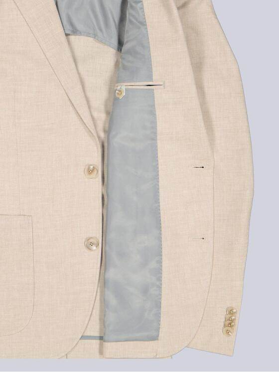 emilio adani Herren Anzug-Sakko slim fit Beige 38460