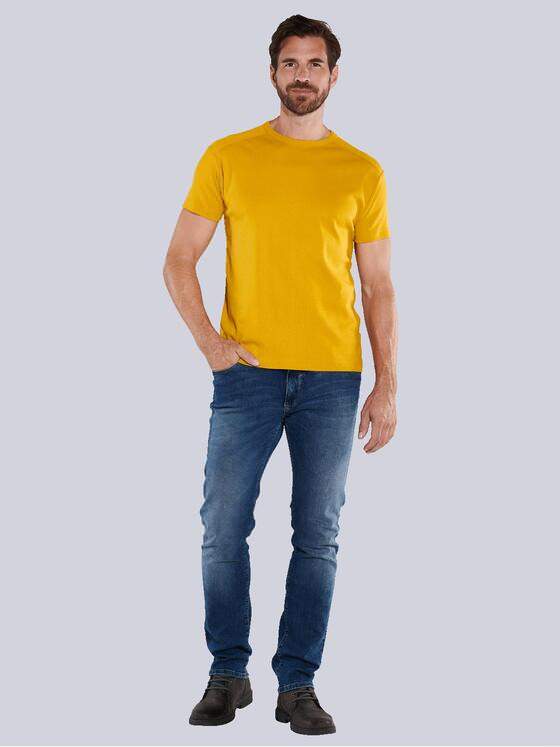 engbers Herren Basic-Shirt "My Favorite" organic Gelb 35690