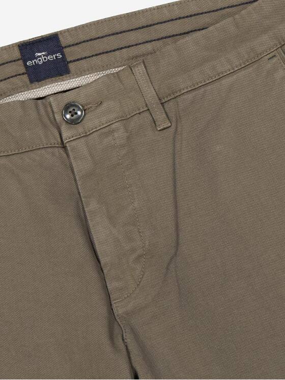 engbers Herren Chino slim fit Oliv 37526
