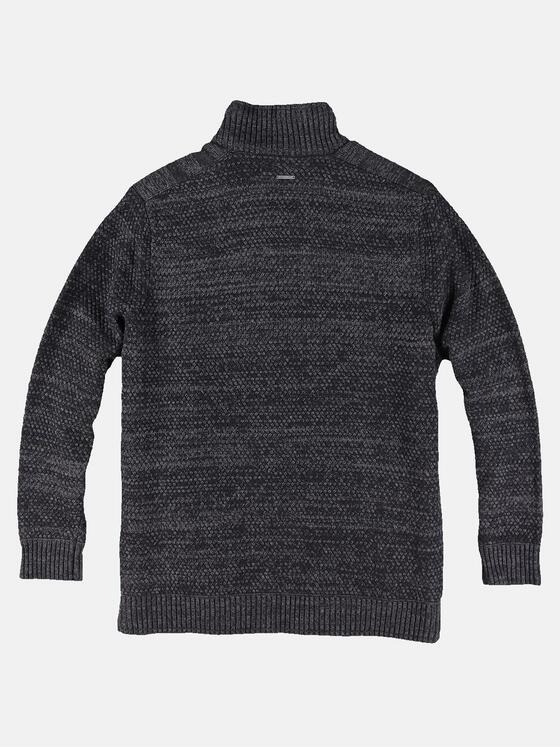 engbers Herren Strickjacke mit Fleecefütterung Saphirblau 30478