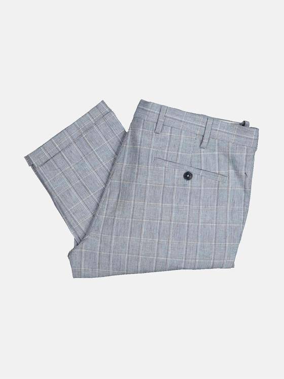 emilio adani Herren Anzug-Hose slim fit Blau 34600